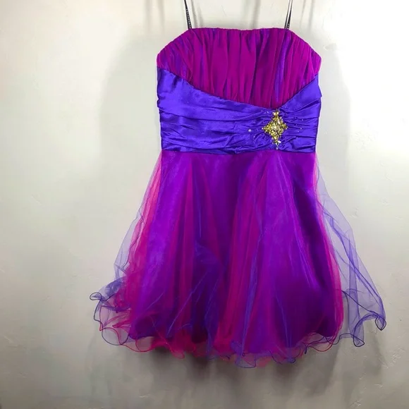 dark purple dresses for prom Purple Sequin Prom Dress Mermaid V Neck Lace-up Back – Lisposa